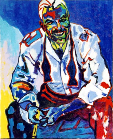 man with a cigar